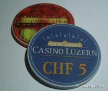 Fünf Franken Casino Luzern Chip