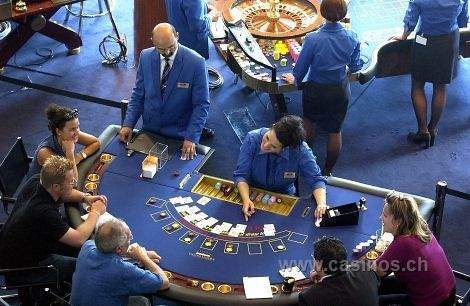 Black Jack Game in Casino Luzern